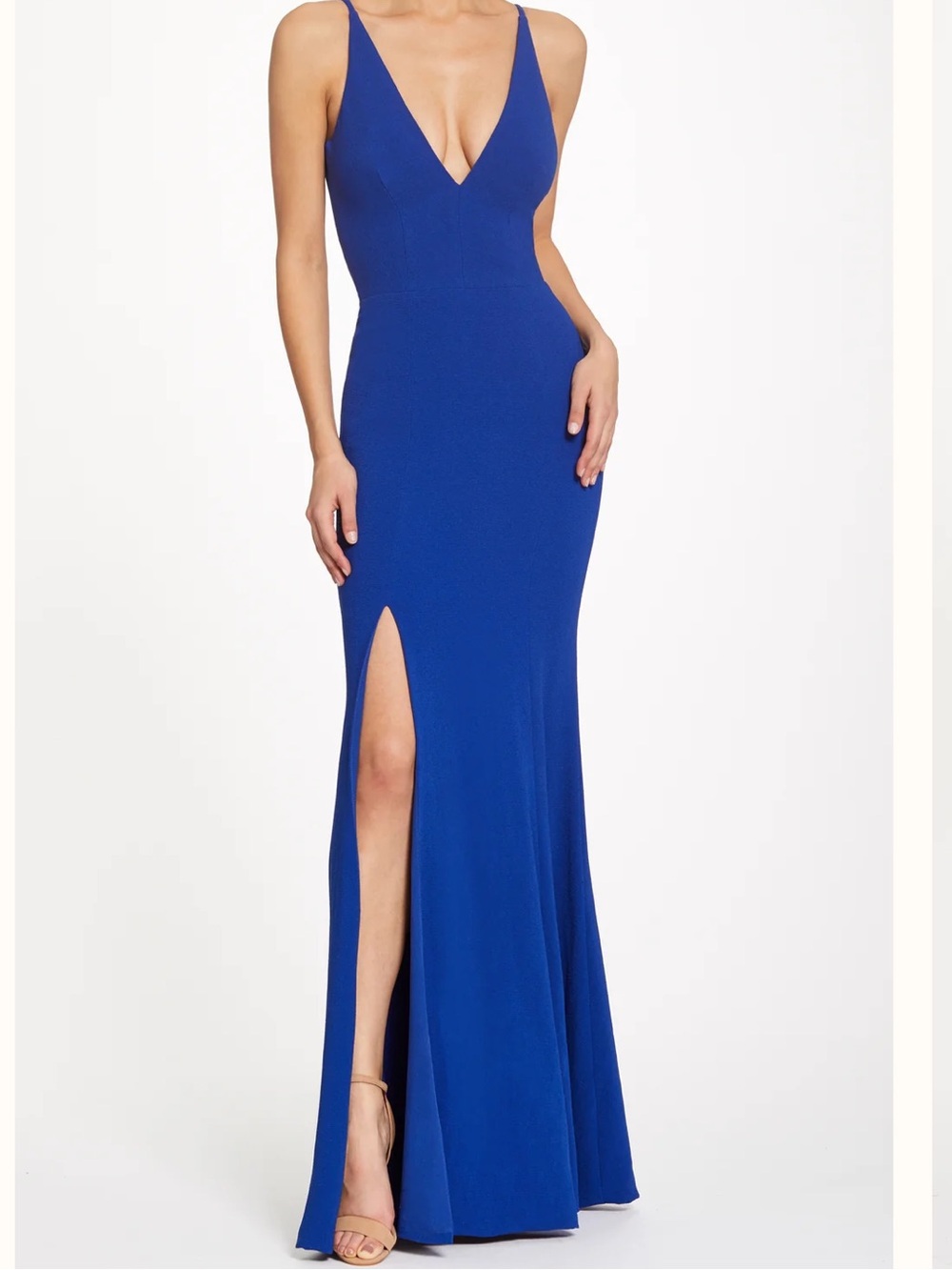 Dress The Population Cobalt Blue Iris Dress